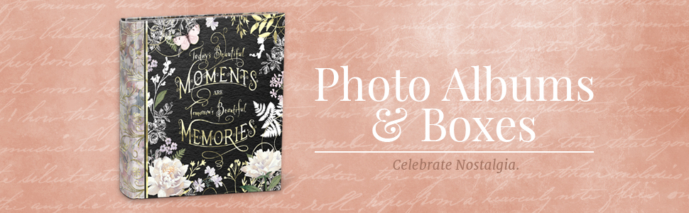 Photo Albums & Boxes