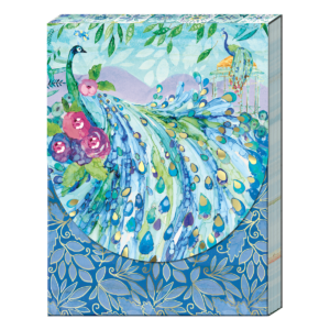 Pagoda Peacock Pocket Notepad Product