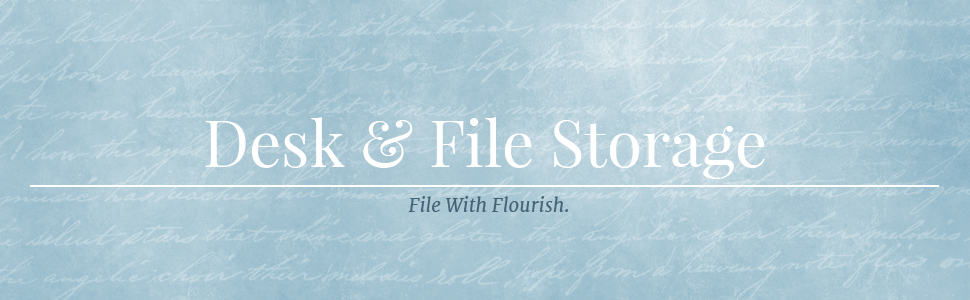 Desk & File Storage