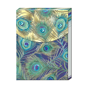 Peacock Feather Pocket Notepad Product