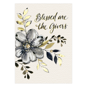 Blessed are the Givers Thank You Card Product