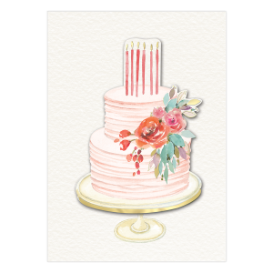 Birthday Cake Card Product