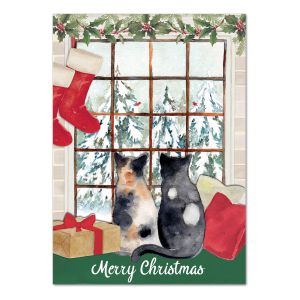 Christmas Cats Boxed Holiday Cards Product