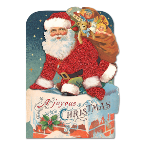 Chimney Santa Boxed Holiday Cards Product