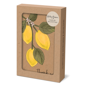 Orchard Lemons Note Card Set Product