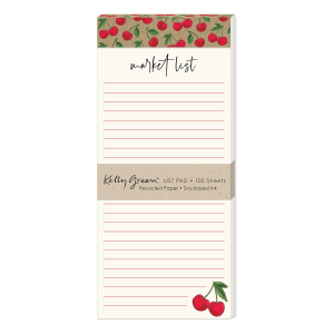 Orchard Cherries Magnetic List Pad Product