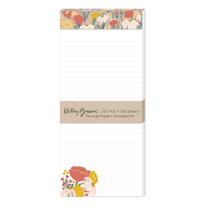 Natural Wildflowers Magnetic List Pad Product