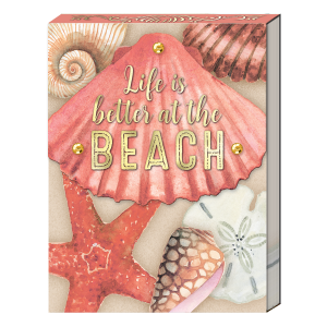Coral Scallop Pocket Notepad Product