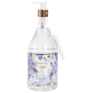 Blue Floral Hand Soap Product