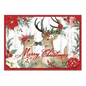 Holiday Deer Cheer Boxed Holiday Cards.