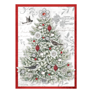 Silver Tree Boxed Holiday Cards Product