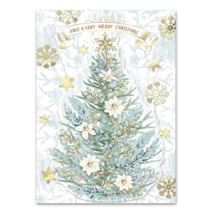 Botanical Tree Boxed Holiday Cards Product