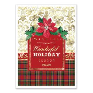 Details about   Punch Studio Season's Greetings Christmas Wreath Christmas Cards-12-NIB 