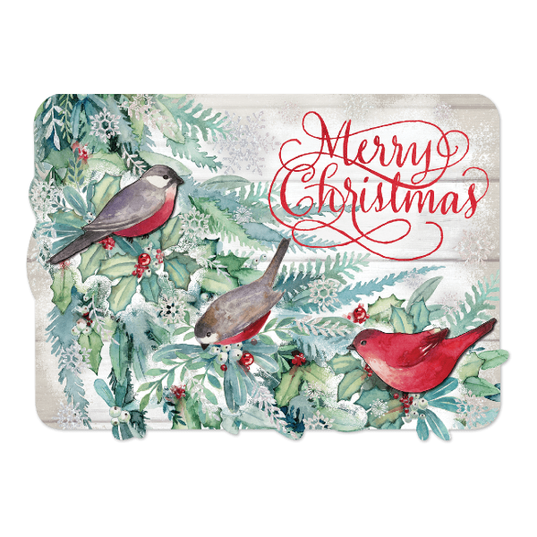 Holiday Season's Tweetings Boxed Holiday Cards.