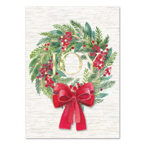 Heartland Christmas Joy Wreath Boxed Holiday Cards.
