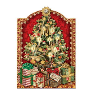 Tree With Presents Boxed Holiday Cards Product