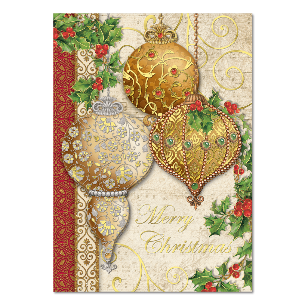 Ornaments Boxed Holiday Cards Punch Studio