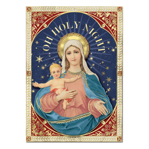 Oh Holy Night Mary Boxed Holiday Cards Product