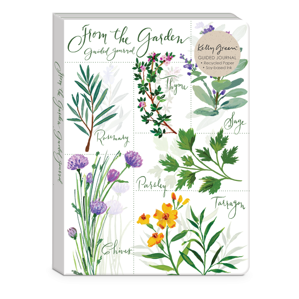 Herb Garden Guided Journal by Kelly Green