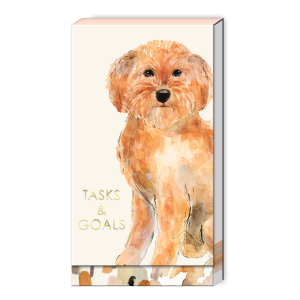 Golden Doodle Tall Notepad Product