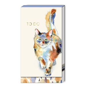 Calico Cat Tall Notepad Product
