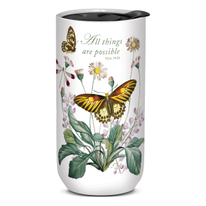 Daisy Butterflies Travel Mug Product