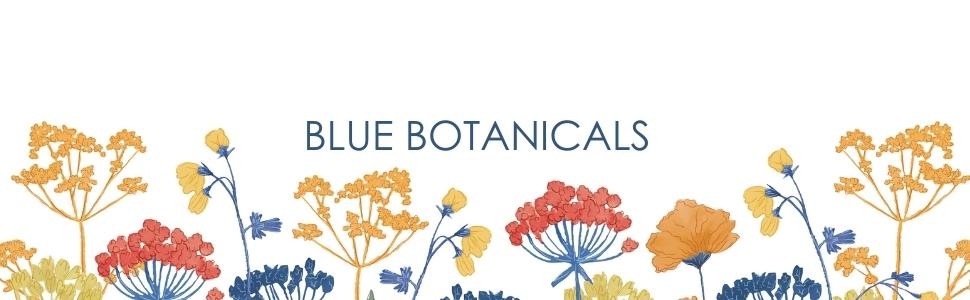 Kelly Green-Blue Botanicals