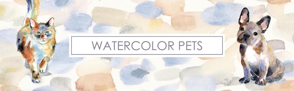 Watercolor Pets