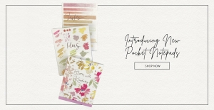 Pocket Notepads from the Painter's Palette Collection from Punch Studio
