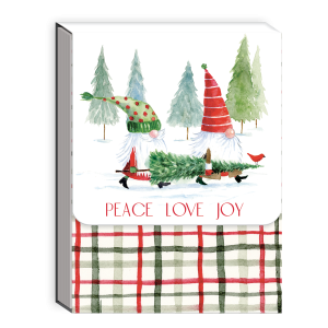 Gnomes Carry Tree Pocket Notepad Product