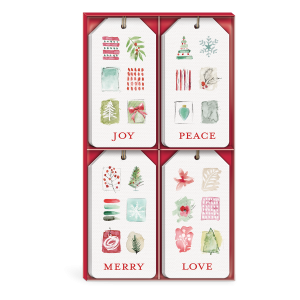 Winter Watercolor Gift Tag Set Product
