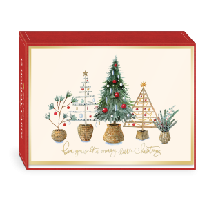 Potted Trees Boxed Holiday Cards Product