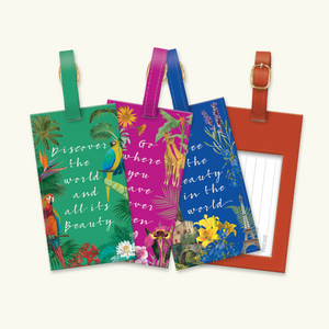 Natural Bouquet Pouch Note Cards
