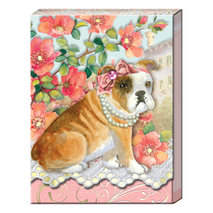 Victorian Bulldog Pocket Notepad Product