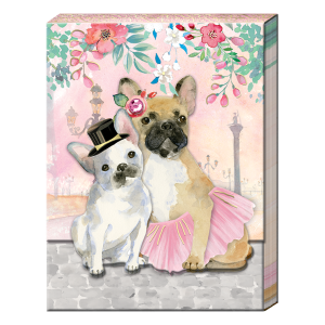 French Bulldog Couple Pocket Notepad Product