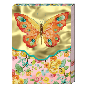 Iconic Orange Butterfly Pocket Notepad Product