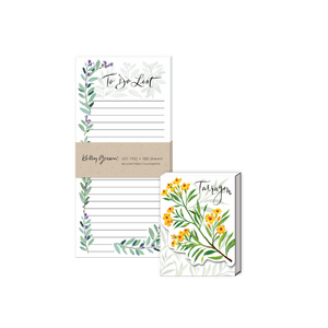 Natural Leaves Magnetic List Pad