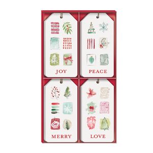 Christmas holiday gift tags from Punch Studio