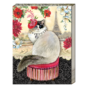 Fancy Paris Cat Pocket Notepad Product