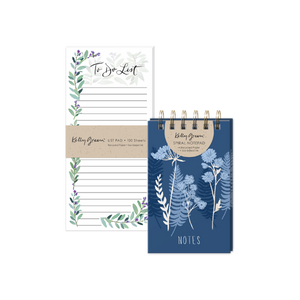 Houseplant Calico Softcover Notebook