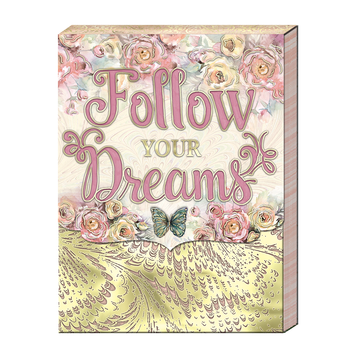Inspirational Follow Your Dreams Pocket Notepad Product