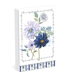 Blue Dahlia Pouch Note Cards Product