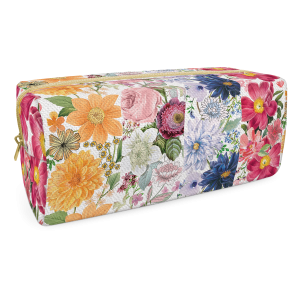 Floral Stripe Cosmetic Bag Product