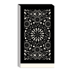 Black Lace Laser Cut Notepad Product