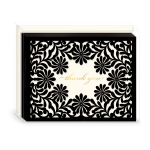 Black Border Note Cards Product