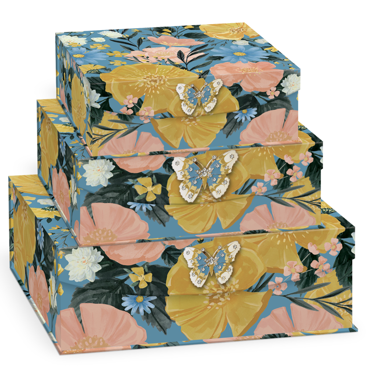 Spring Garden Brooch Flap Box Set Product