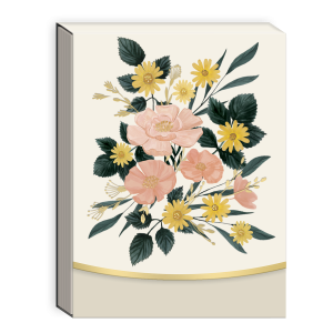 Cream Bouquet Pocket Notepad Product