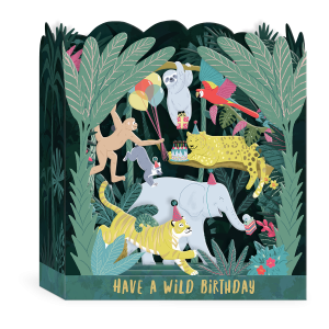 Birthday Jungle Greeting Card Product