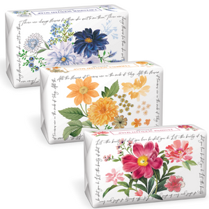 Natural Bouquet Pouch Note Cards