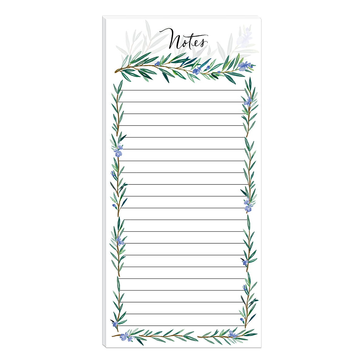Rosemary Magnetic List Pad Product